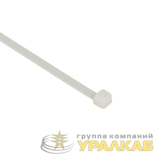 Хомут кабельный 3.6х200 нейл. бел. (уп.100шт) EKF plc-c-3.6x200 детальная картинка