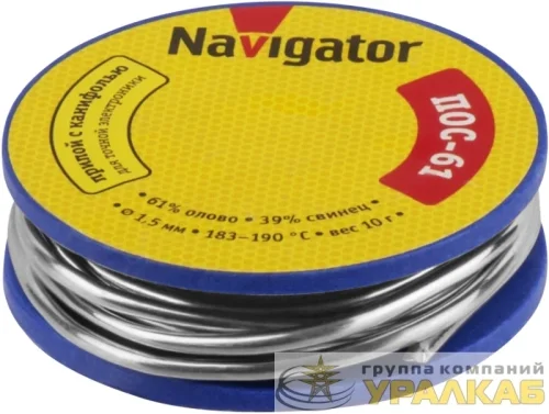 Припой 93 722 NEM-Pos04-61K-1.5-K10 NAVIGATOR 93722 детальная картинка