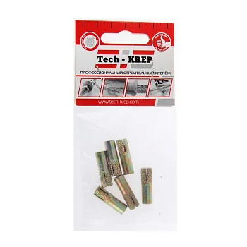 Анкер забиваемый оцинкованный М8 (уп.5шт) пакет Tech-Krep 