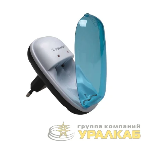 Устройство зарядное 519 (без аккум.) 6-12ч (1-2 АА/ААА) Космос KOC519BLUE детальная картинка
