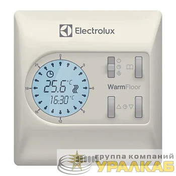 Термостат программируемый Basic ETA-16 16А датчик пола; датчик воздуха Electrolux НС-1017322