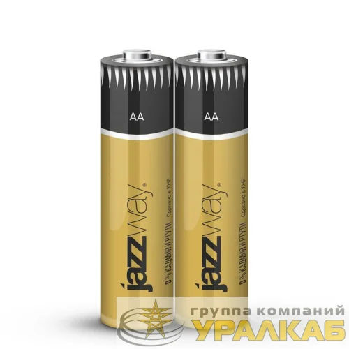Элемент питания алкалиновый AA/LR6 1.2В Premium Alkaline BL-2 (блист.2шт) JazzWay 5026896 детальная картинка