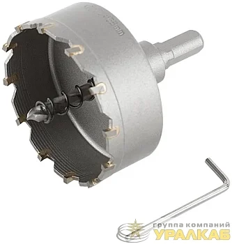 Коронка кольцевая с карбидными вставками Профи (для отверстий в нержав. стали) 68мм FIT 