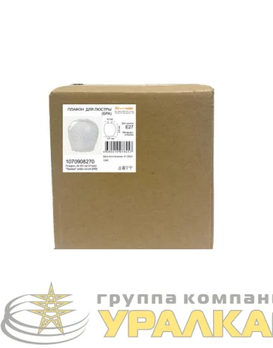 Плафон 34-301-ф127/в42 "Ладера" рифл. косой ИМ Элетех 1070908270 детальная картинка