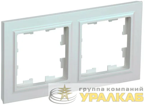 Рамка 2-м BRITE РУ-2-БрЖ жемчуж. IEK BR-M22-K36 детальная картинка