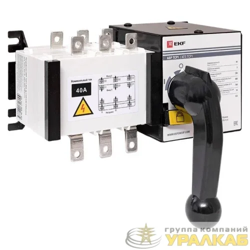 Устройство автоматического ввода резерва АВР 3п 40А 230В ТСР1 PROxima EKF 
