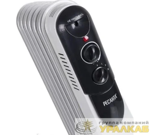 Радиатор электрич. 5 секц. масл. ОМПТ- 5Н (1кВт) Ресанта 