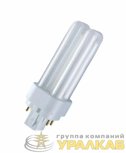 Лампа люминесцентная компакт. DULUX D 18W/840 G24d-2 OSRAM 