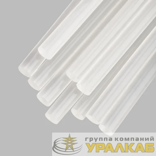 Стержень клеевой d=7.4мм L=200мм прозрачные (уп.10шт) Rexant 09-1103 детальная картинка