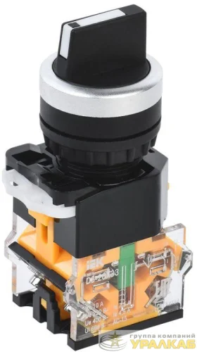 Переключатель D8-20X33 на 3 полож. 2НЗ черн. KARAT IEK 
