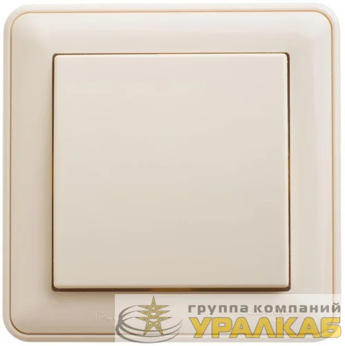 Переключатель проходной 1-кл. СП W59 Aqua 10А IP44 10AX в сборе сл. кость SE VS610-156B-28 детальная картинка