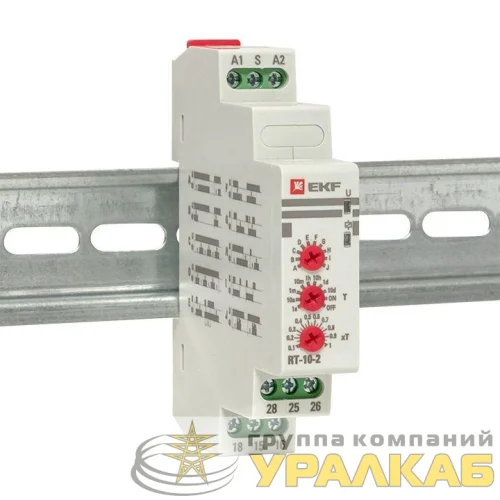 Реле времени RT-10-2 (10 устанавл. функц.) PROxima EKF 