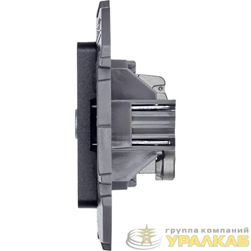 Розетка телевизионная проходная TV Inspiria 14дБ 5-862мГц механизм антрацит IEK 