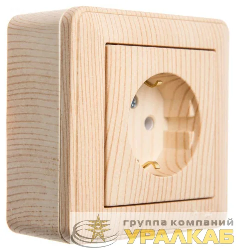 Коробка подъемная 1-м ОП W59 с рамкой сосна SE KP-152-78 детальная картинка
