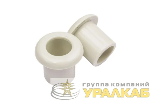Втулка (проход через стену) пластик сл. кость (уп.20шт) Bironi B1-VT-211-20 детальная картинка