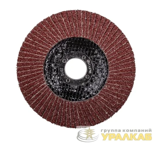 Круг лепестковый торцевой 125х22.2мм Р40 Вихрь 