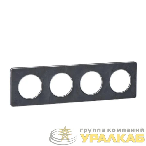 Рамка 4-м Odace сланец SchE S53P808V детальная картинка
