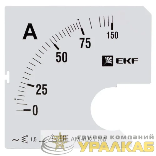 Шкала сменная для A721 75/5А-1.5 PROxima EKF 