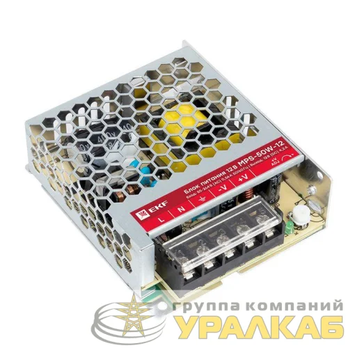 Блок питания 12В MPS-50W-12 PROxima EKF mps-50w-12 детальная картинка
