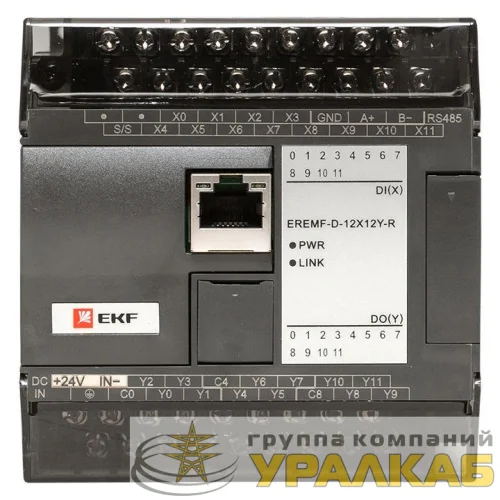 Модуль дискретного ввода/вывода EREMF 12/12 PRO-Logic EKF EREMF-D-12X12Y-R детальная картинка