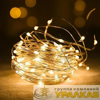 Гирлянда "Нить" LDM100WW 100 тепл. бел. минисветодиодов 10м для помещений SHLights 469060104973