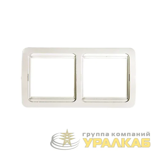 Рамка 2-м CLASSICO 2302H бел. ASD / IN HOME 4680005959938 детальная картинка