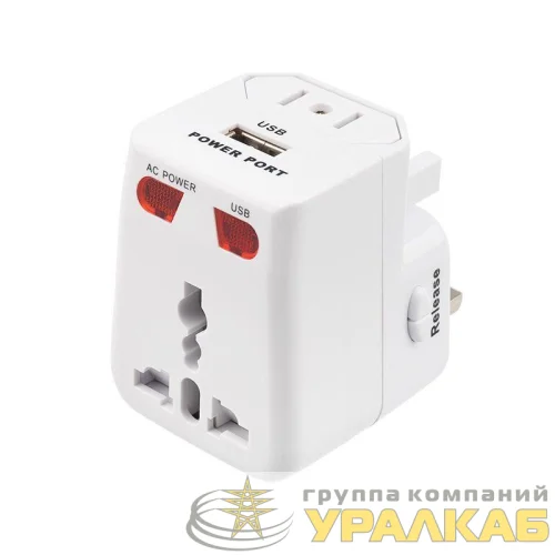 Адаптер сетевой "Путешественник" с USB Rexant 11-1051 детальная картинка