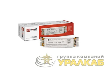 Аппарат пускорегулирующий электронный (ЭПРА) для люминесцентных ламп ETL-236-А2 2х36Вт Т8/G13 IN HOME 4690612032870