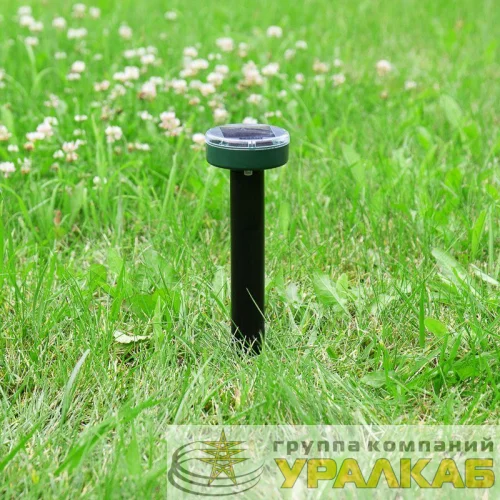 Отпугиватель кротов ультразвуковой солнечная батарея R20 Rexant 71-0017 детальная картинка