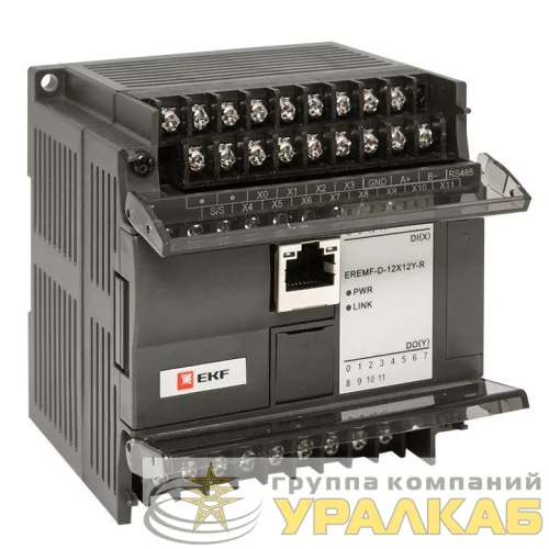 Модуль дискретного ввода/вывода EREMF 12/12 PRO-Logic EKF EREMF-D-12X12Y-R детальная картинка