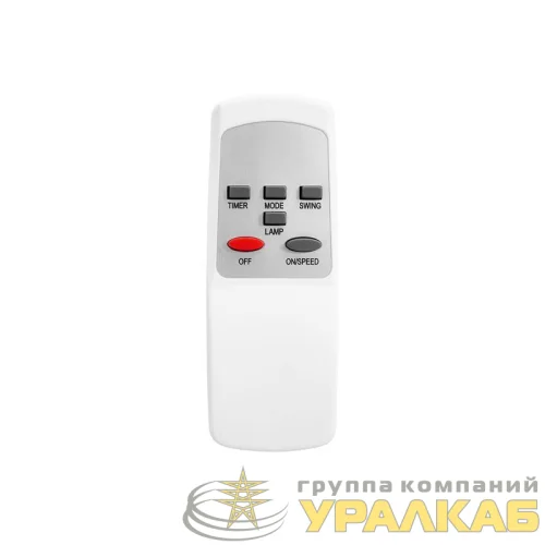 Вентилятор напольный DX-1608R 40Вт 220В с пультом и таймером бел./черн. DUX 60-0210 детальная картинка