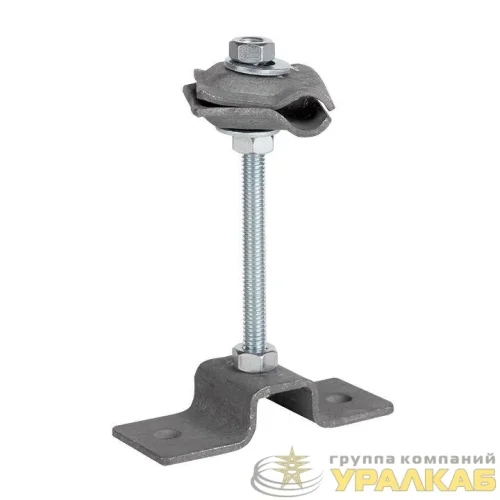 Держатель проводника на горизонт. и верт. поверхностях L=80мм HZ EKF lp-35080