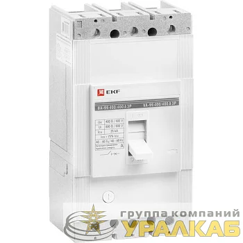Выключатель автоматический 3п 400/315А 35кА ВА-99 PROxima EKF mccb99-400-315