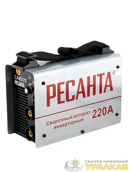 Инвертор сварочный САИ-220 220А d5 140-240В IP21 горячий старт (в кейсе) Ресанта 