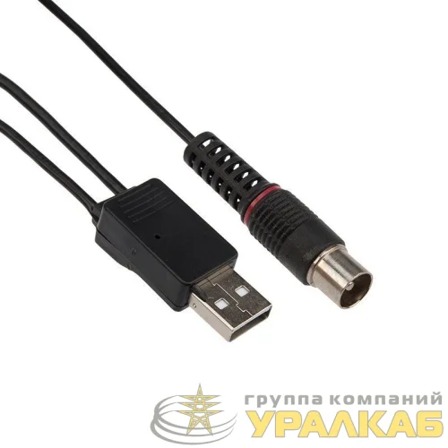 Антенна ТВ комнатная "АКТИВНАЯ" для цифрового телевидения DVB-T2 RX-269 (с USB) Rexant 34-0269 детальная картинка