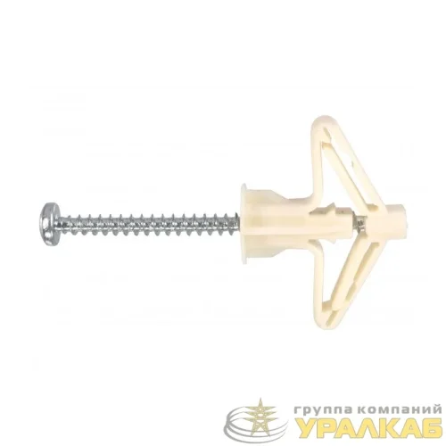 Дюбель-бабочка OLA с шурупом 4х60 (уп.20шт) (кор.) Sormat FAS2075201 детальная картинка