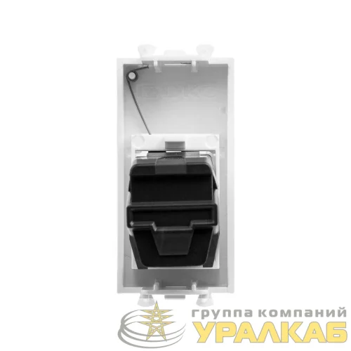 Розетка HDMI 1мод. Avanti "Белое облако" тип А-А модульная DKC 4400251 детальная картинка