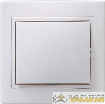 Выключатель 1-кл. СП Кварта 10А IP20 ВС10-1-0-КБ бел. IEK EVK10-K01-10-DM Выключатель 1-кл. СП Кварта 10А IP20 ВС10-1-0-КБ бел. IEK EVK10-K01-10-DM