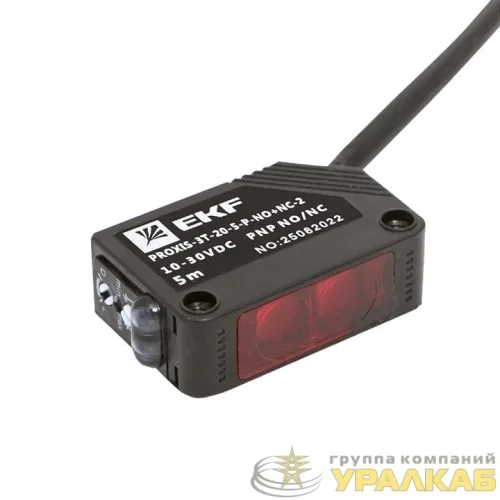 Датчик оптический бесконтактный EKF PROXIS-3T-20-5-P-NO+NC-2 детальная картинка