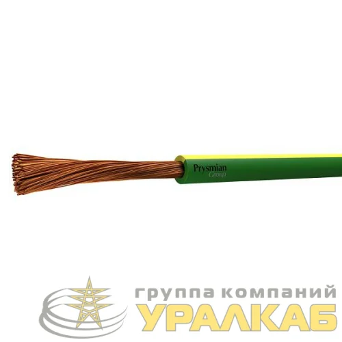 Провод ПуГВнг(А)-LS 1х1.5 Ж/З (бухта) (м) РЭК-PRYSMIAN 0501040301 детальная картинка