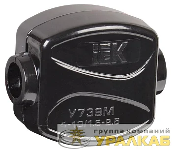 Зажим ответвительный У-739М (4-10/1.5-2.5кв.мм) IP20 IEK UKZ-ZO-739M
