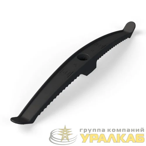 Держатель кабеля двусторонний для прямого монтажа (уп.20шт) черн. Промрукав PR13.0383 детальная картинка