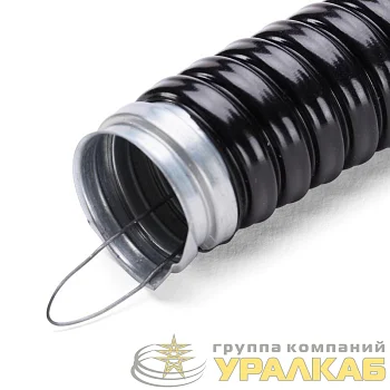 Металлорукав Р3-ЦПнг-LS 15 с протяжкой (уп.50м) Fortisflex 