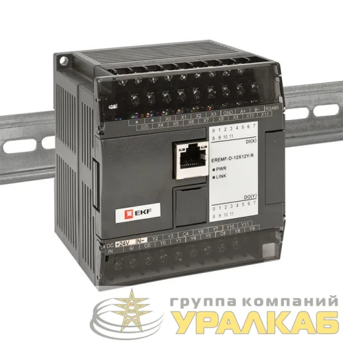 Модуль дискретного ввода/вывода EREMF 12/12 PRO-Logic EKF EREMF-D-12X12Y-R детальная картинка