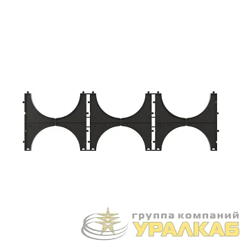 Кластер тройной для двустен. труб d110мм DKC 025113