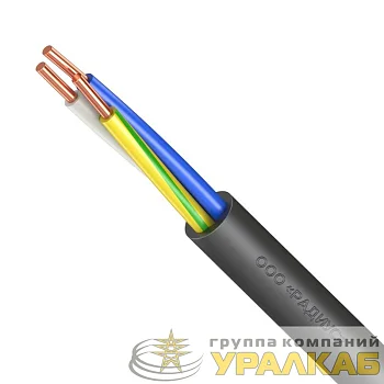 Кабель ВВГнг(А)-LSLTx 3х6 ОК (N PE) 0.66кВ (м) Радиус TR8216