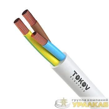 Провод TOKOV ELECTRIC ПВС 3х4(2х4+1х4)380В Б (м) 