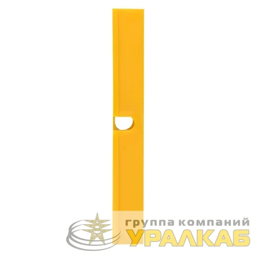 Изолятор на DIN-рейку желт. PROxima EKF ak-1-4-y детальная картинка