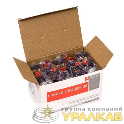 Кнопка "Грибок" AEA-22 NO+NC красн. EKF pbn-aea-r детальная картинка