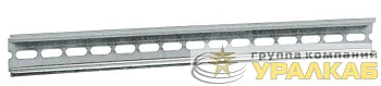 DIN-рейка перфорированная L400 NR-001-14 оцинк. (уп.10шт) Эра 